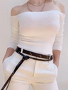 Skinny Stud Wrap Belt