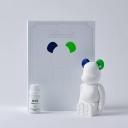BE@RBRICK Aroma Ornament No.0 Color W-Double Navy &amp; Green