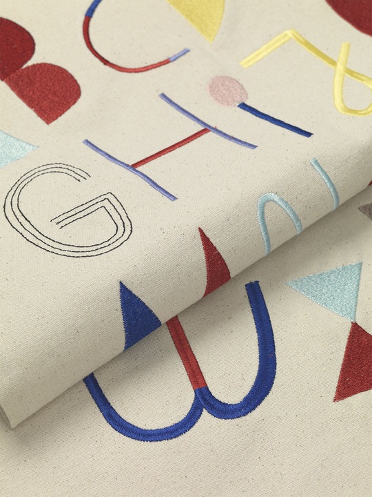 Alphabet Fabric Poster