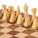 Walnut Burl Chess Set 40x40cm