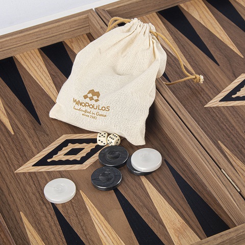 Backgammon, American Walnut