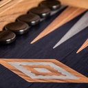 Backgammon, American Walnut with Black oak