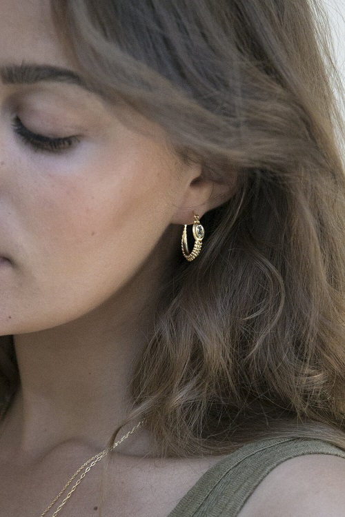 Boucles d'oreilles Cassiopée, Earrings