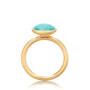 Round Amazonite Stilla Ring