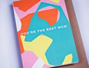Best Mum Shapes, Greeting Card