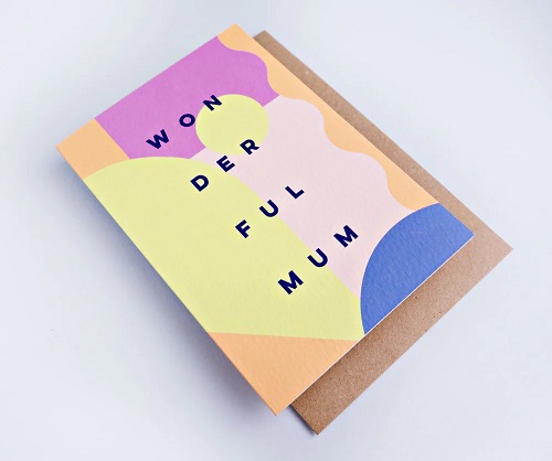 Wonderful Mum Miami, Greeting Card