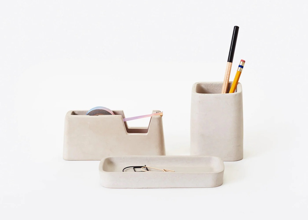 Concrete Desk Set, Small