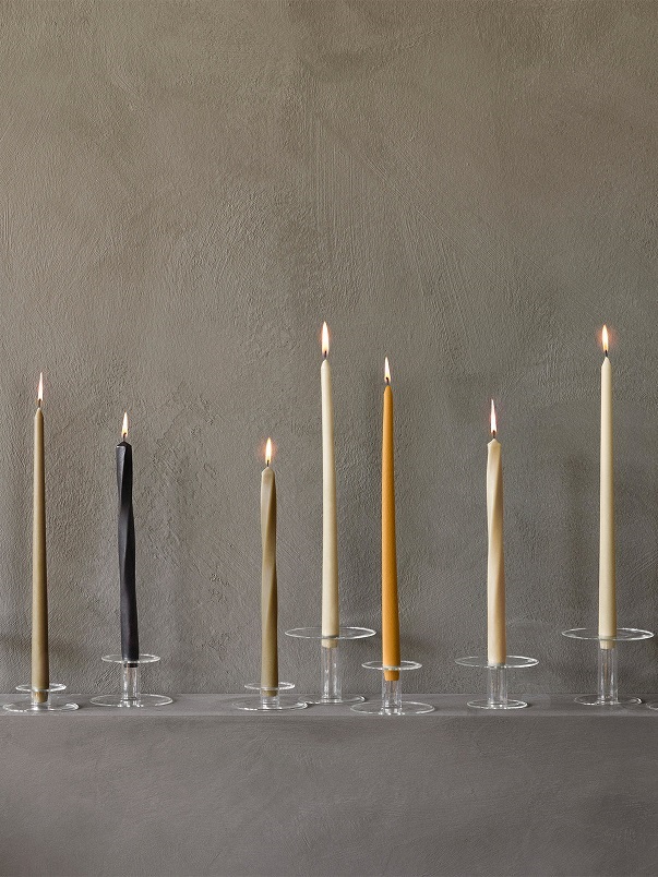 Spire Smooth Tapered Candle, Set of 6