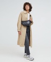 Black Glossy Crossbody Bag