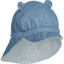 Gorm Sun Hat Stripe: Blue wave/creme de la creme