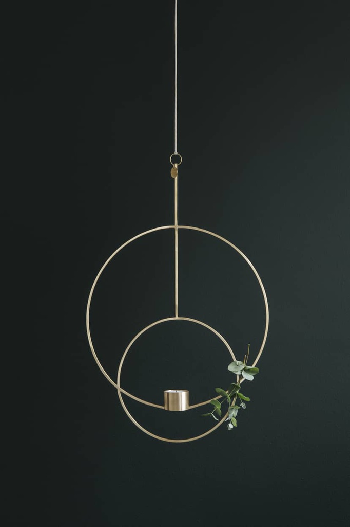 Circular Hanging Tealight Candle