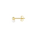 Duo Pearl Stud, Gold Plated (Set of 2)