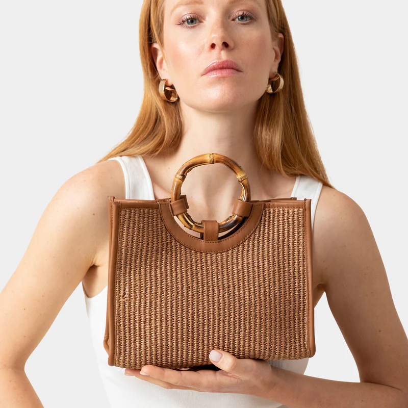 OLGA - Hazelnut Raffia Edition, Small