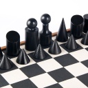 Bauhaus Style Chess Set 40x40cm