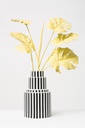 Ceramic Striped Vase Large