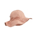 Gorm sun hat Stripe: Blue wave/creme de la creme