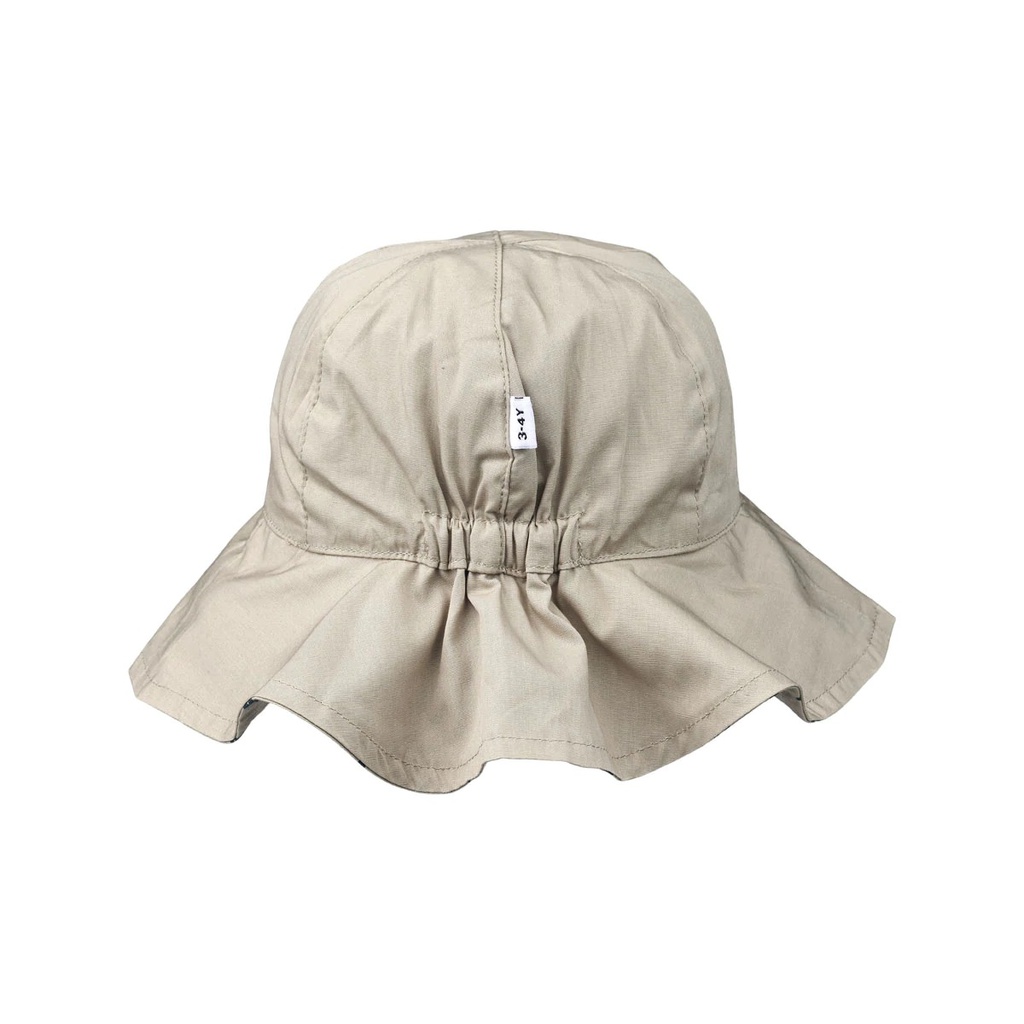 Amelia Reversible Sun Hat - Floral/Mist mix