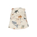 Gorm Reversible Sun Hat, Sea Creature/Sandy Mix