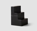 Bookend Stair Cube - Marble