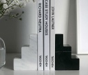 Bookend Stair Cube - Marble