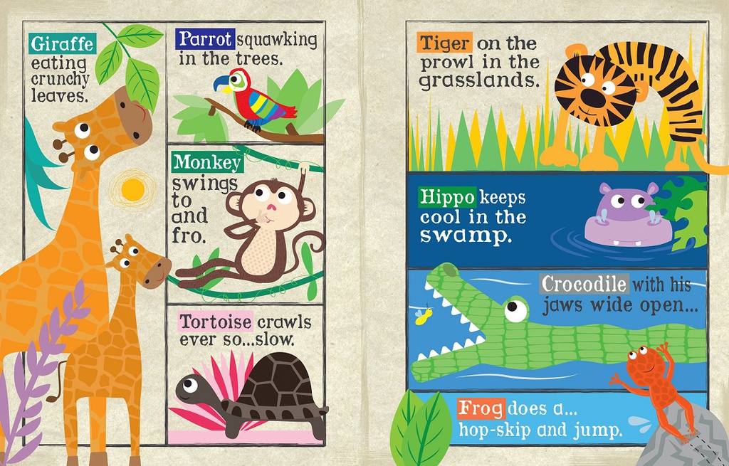 Crinkly Books Safari Animals