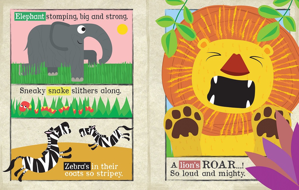 Crinkly Books Safari Animals