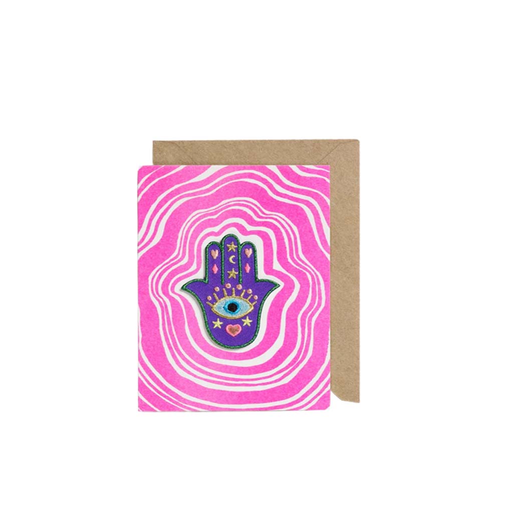 Lucky Hand, Open Greeting Card