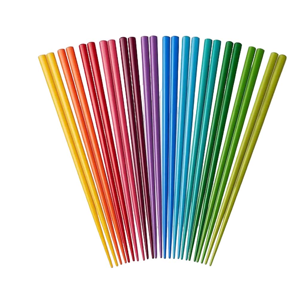 Rainbow Chopsticks - Set of 12