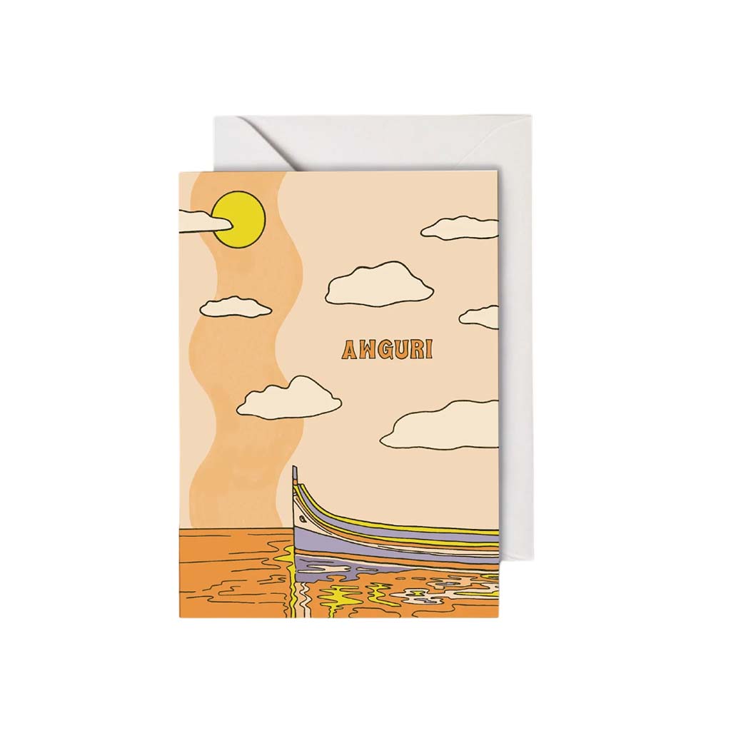 Awguri Luzzu, Greeting Card