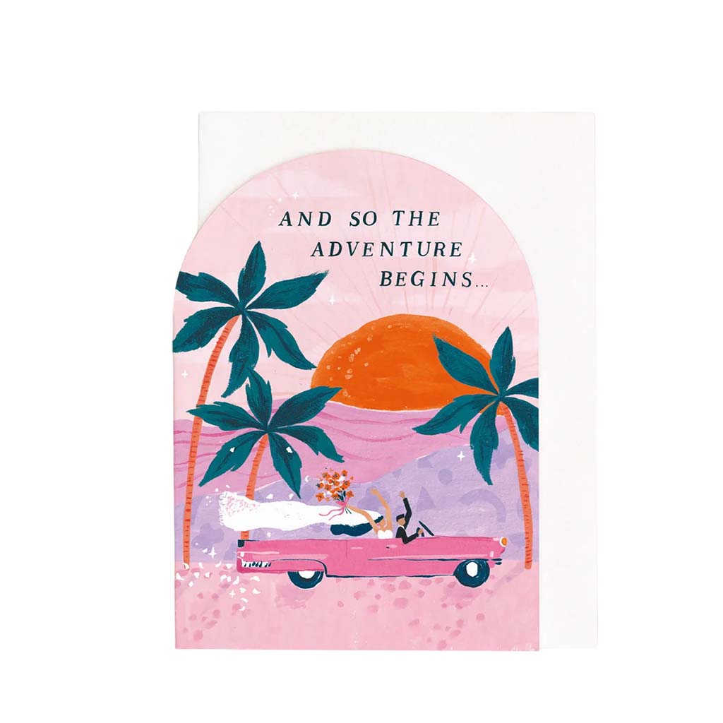 Adventures Wedding, Greeting Card