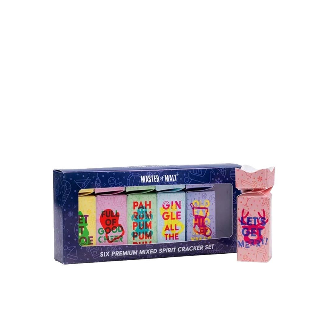 6 Dram Assorted Spirit Cracker Selection