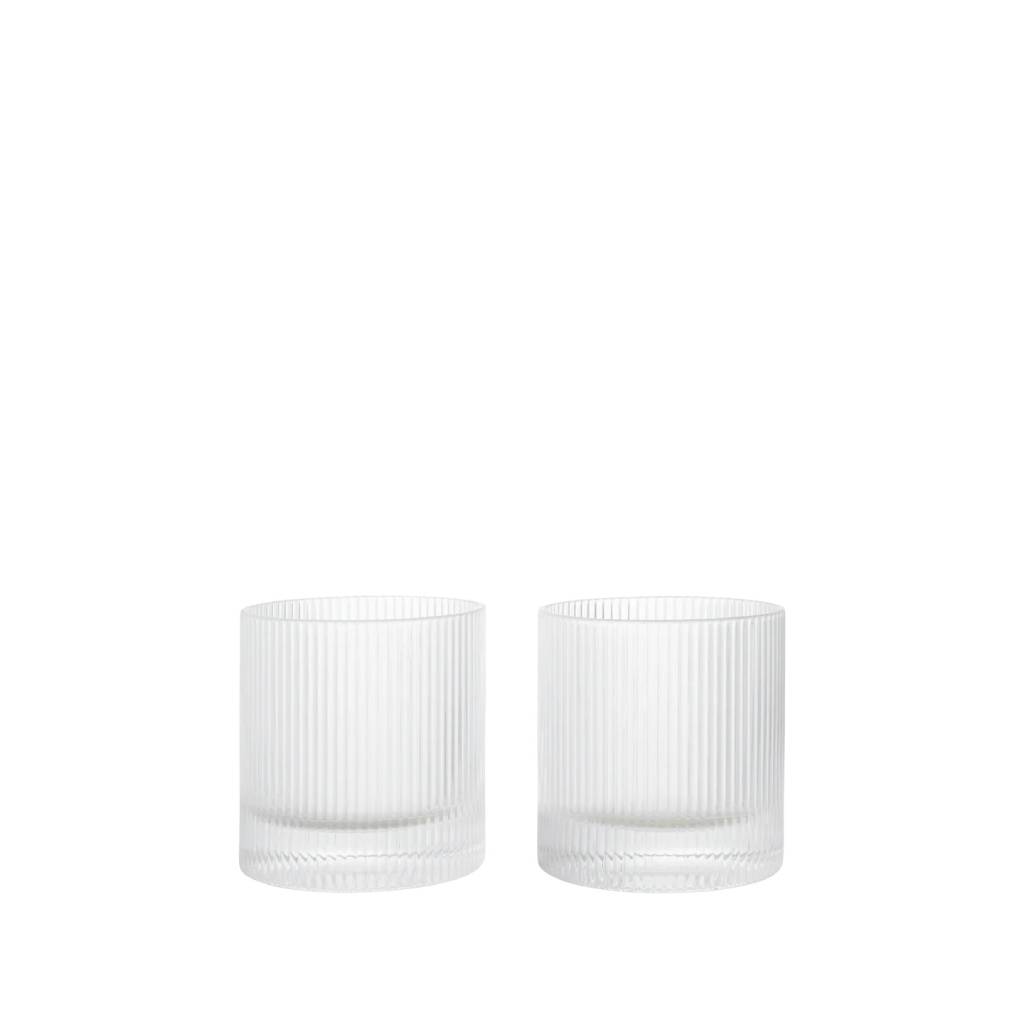 Ripple Tumbler Glasses - Set of 2