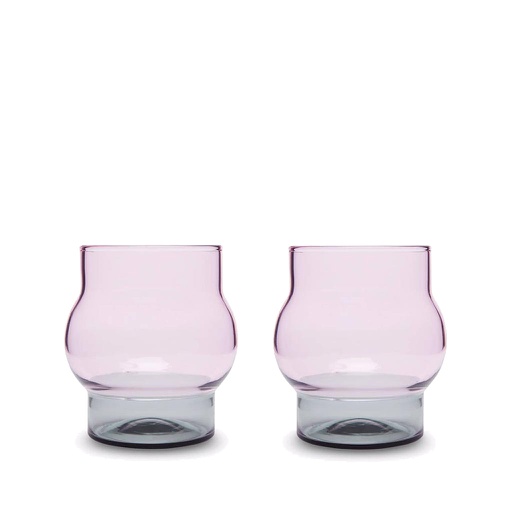 Bump Short Glasses, Set of 2