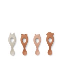 Liva silicone spoon 4-pack