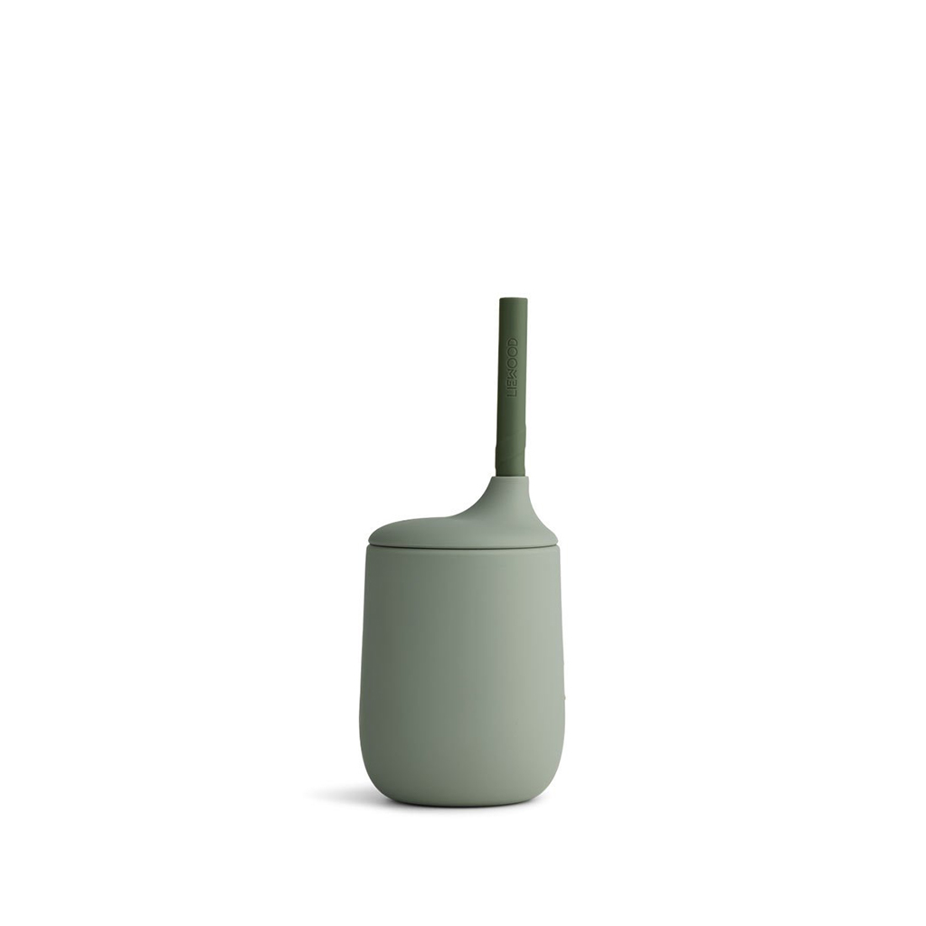 Ellis Sippy Cup, Faune green/hunter green mix