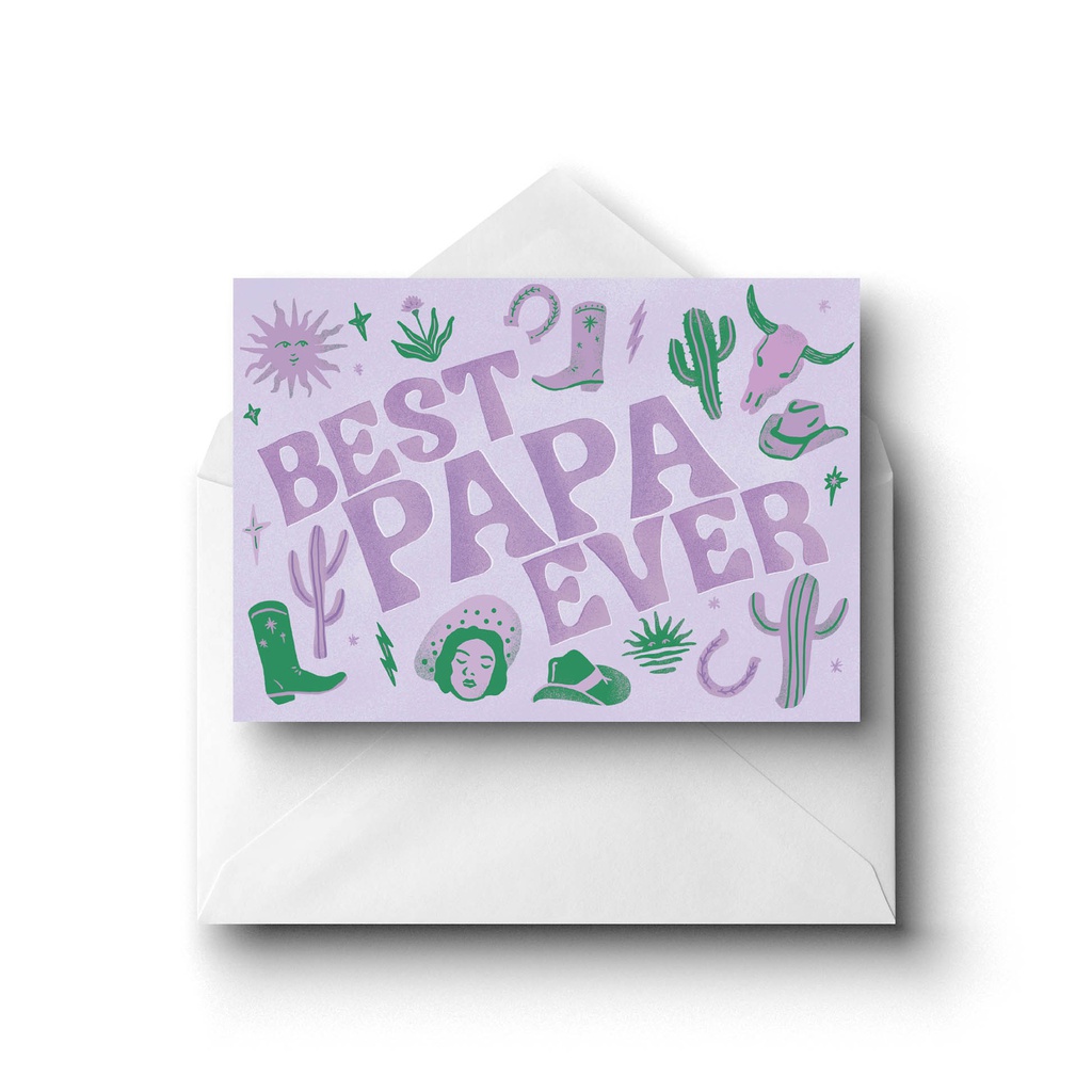 Best Papa Ever, Greeting Card
