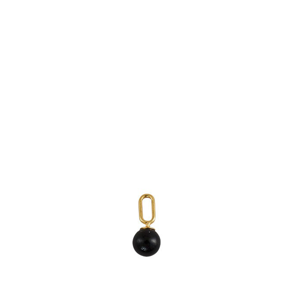 Gold Stone Drop Charm 5mm