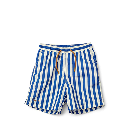 Per Board Shorts, Surf Blue/Creme De La Creme