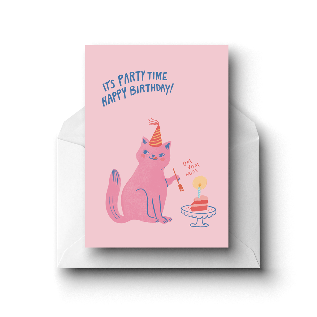 It's Party Time, Greeting Card