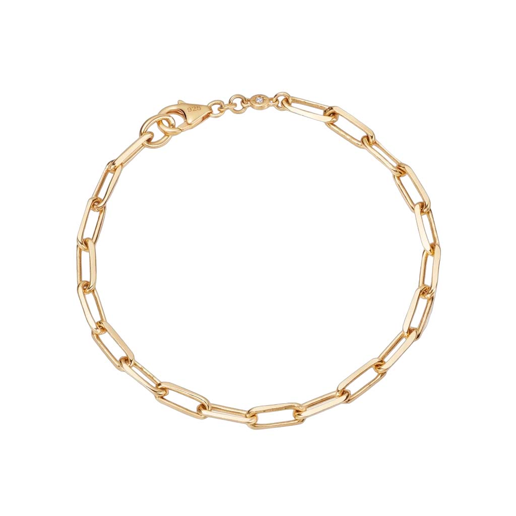 Celestial Square Link Bracelet