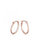 Stilla Medium Hoop Earrings