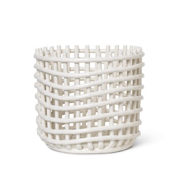 [HDFM01600] Ceramic Basket, Large