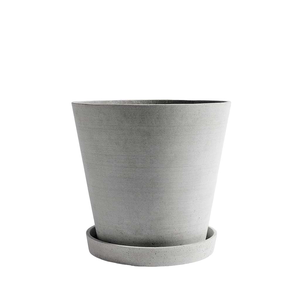 Flowerpot with Saucer, XXXL
