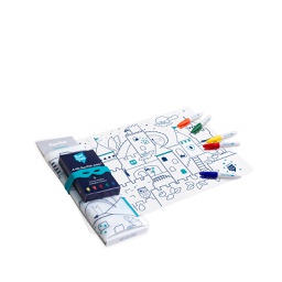 [KDSP00306] Tablemat Set - Futurist City