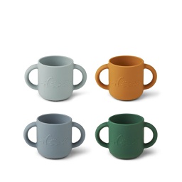 [KDLW38001] Gene Cup 4 pack, Dino