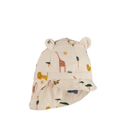 [KDLW07801] Gorm sun hat, Safari sandy mix