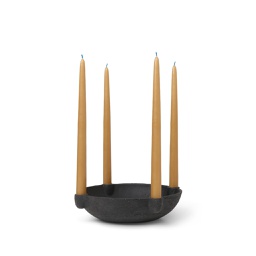 [HDFM15601] Bowl Candle Holder, Large, Ceramic