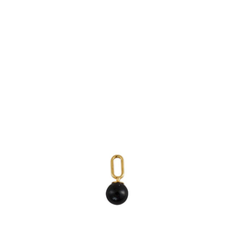 [FSDL02604] Gold Stone Drop Charm 5mm