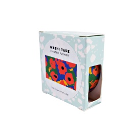 [ALCO00600] Painter Flower Washi tape