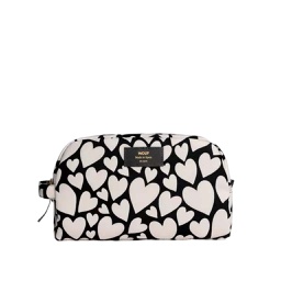[FSWO16901] Black Love Large Toiletry Bag